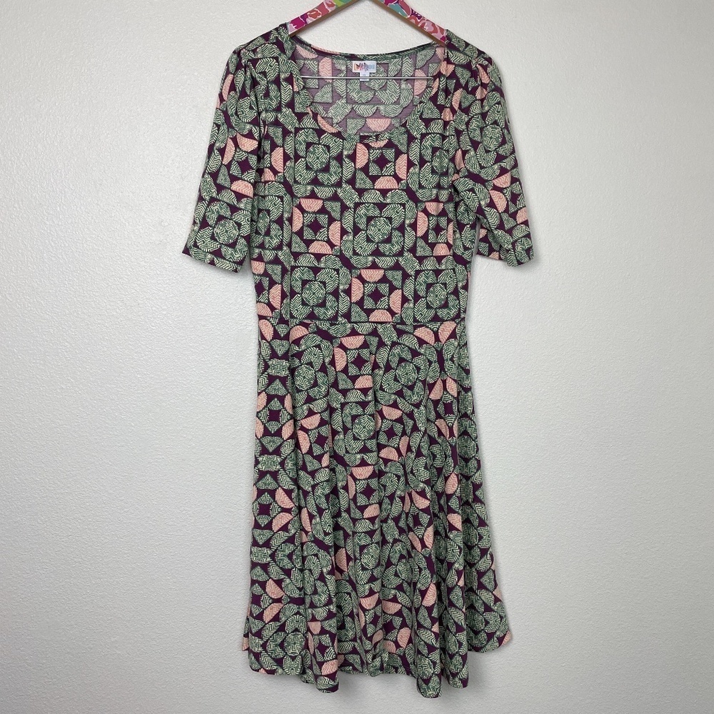 LuLaRoe Nicole Dress size XL
